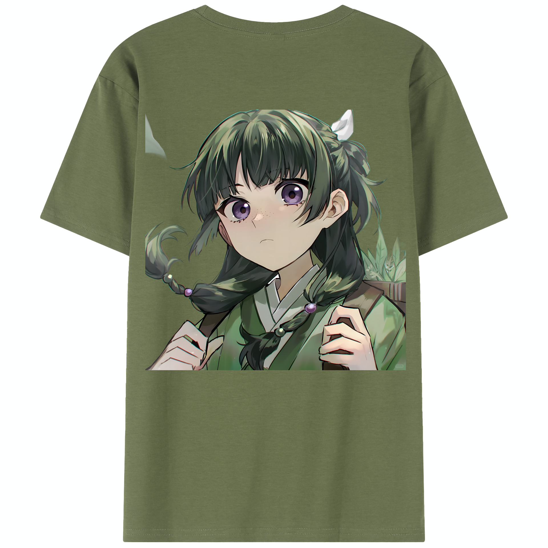 （画像用） 薬屋のひとりごと The Apothecary Diaries 綿100％半袖Tシャツ（背面プリント）